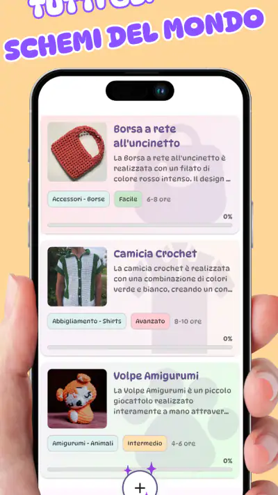 Yarniby: uncinetto e schemi screenshot 1