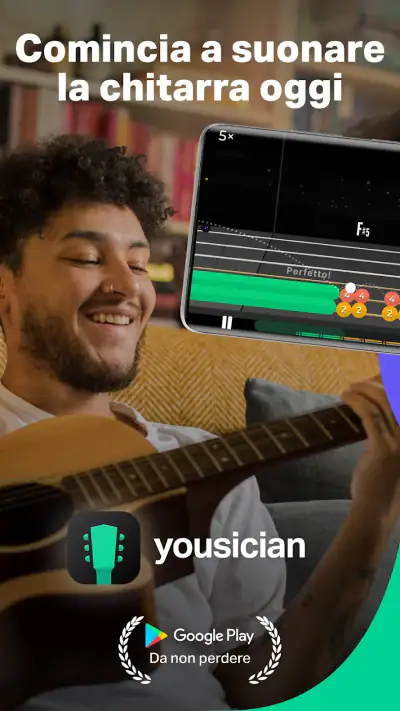 Yousician: Impara la musica screenshot 1
