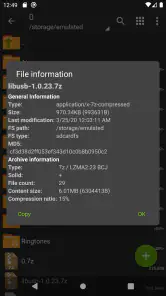 ZArchiver screenshot