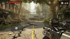 Zombie Sniper War 3 - Fire FPS screenshot 1