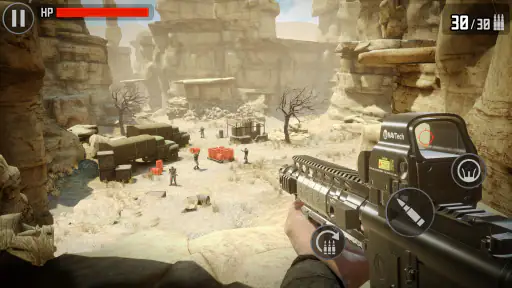 Zombie Sniper War 3 - Fire FPS screenshot 2