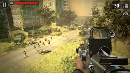 Zombie Sniper War 3 - Fire FPS screenshot 8