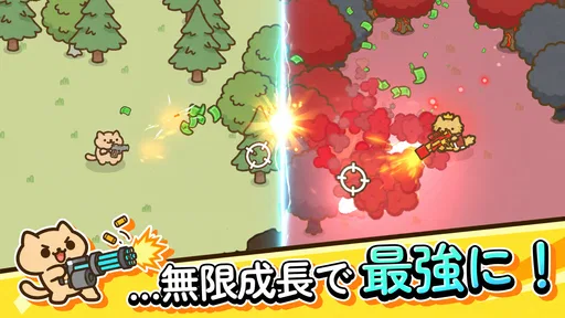 にゃんこ銃士：放置育成RPG screenshot 2