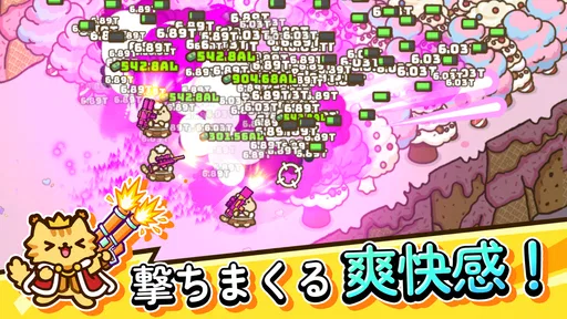 にゃんこ銃士：放置育成RPG screenshot 4