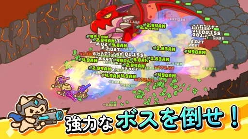 にゃんこ銃士：放置育成RPG screenshot 5