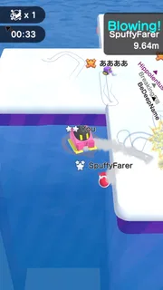 スノーボール.io - 雪玉の爽快なバトルゲーム screenshot 2