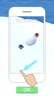 スノーボール.io - 雪玉の爽快なバトルゲーム screenshot 5