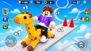 +1 Speed Obby Clicker screenshot 1