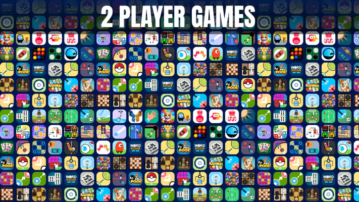 2⼈⽤ゲーム。 オフラインゲーム。 楽しいミニゲーム。 screenshot 1