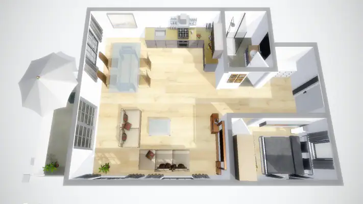 3Dフロアプラン| smart3Dplanner screenshot 1