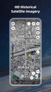 3D地図地球-衛星マップ-路線図計画 screenshot