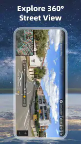 3D地図地球-衛星マップ-路線図計画 screenshot