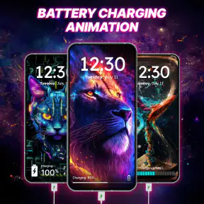 4K Battery Charging Animation screenshot 1