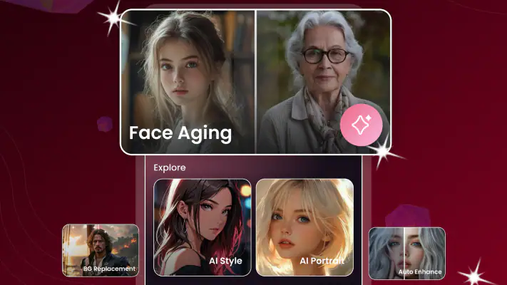 AI Face Aging - Photo Editor screenshot 1