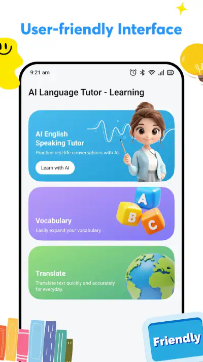 AI Language Tutor - Learning screenshot 1