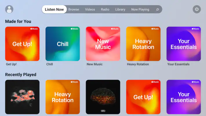 AirTune App Music Player TV screenshot 1