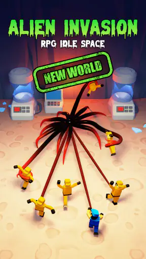 Alien Invasion: RPG Idle Space screenshot 1