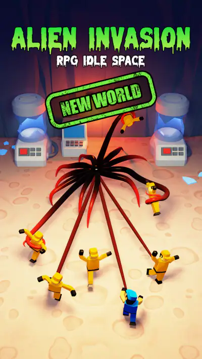 Alien Invasion: RPG Idle Space screenshot 1