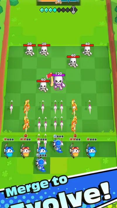 AmaZeus: Merge & Shoot screenshot 1