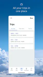 American Airlines screenshot