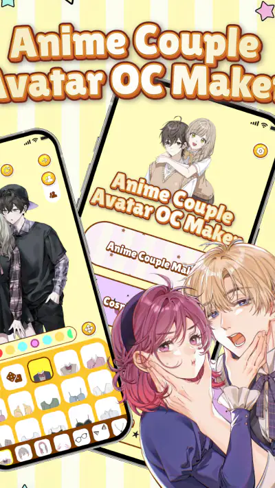 Anime Avatar & Couple Maker screenshot 1