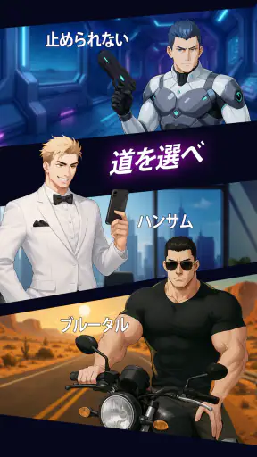 アニメ風恋愛シミュレーション：インタラクティブ・ストーリー screenshot 1