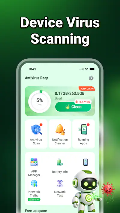 Antivirus Deep screenshot 1