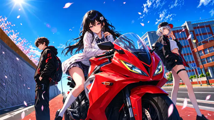 Aria: My Anime School Story screenshot 1
