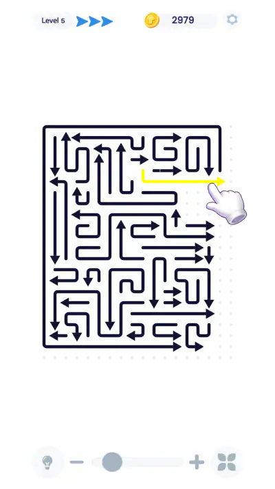 Arrow GO! Arrow Flow Puzzle screenshot 1
