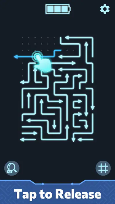 Neon Lines: Tap & Clear screenshot 1