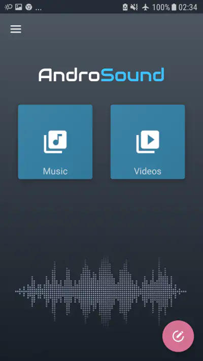 Audio Editing Pro: AndroSound screenshot 1
