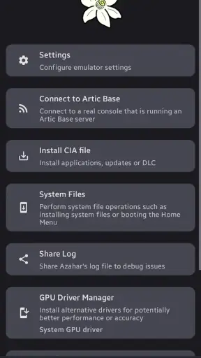 Azahar Emulator screenshot 1