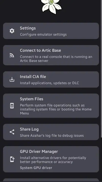 Azahar Emulator screenshot 1