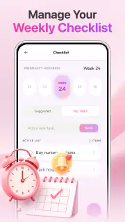 Baby & Pregnancy Tracker App screenshot 4