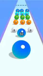Ball Run 2048: ボール巨大化ランゲーム screenshot 3