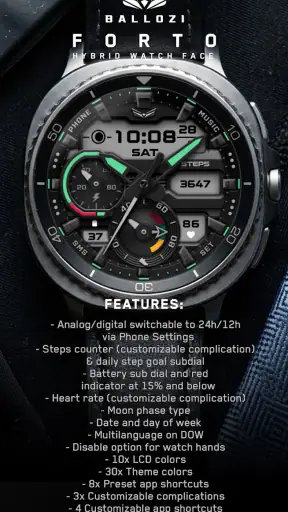 Ballozi FORTO Hybrid Analog screenshot 1