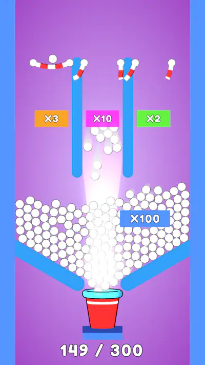 Balls and Ropes - ボールとロープ screenshot 1