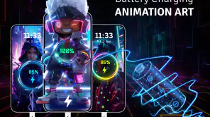 Battery Charger Animation Art screenshot 1