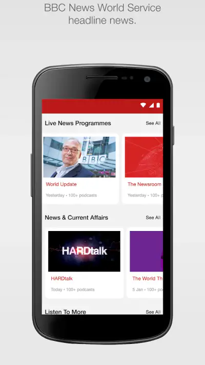 BBC World Service screenshot 1