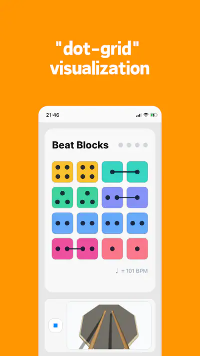 Beat Blocks - Rhythm Practice screenshot 1