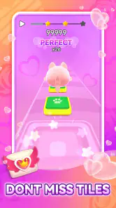 BeatCats:ホッピングタイル人気音楽ビートリズムゲーム screenshot