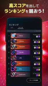 Beatstar：公式音源で遊ぶ音ゲー screenshot