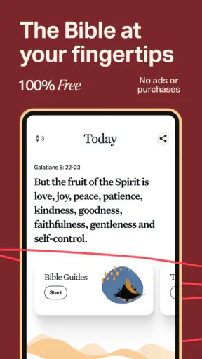 Holy Bible Offline NIV KJV App screenshot 1