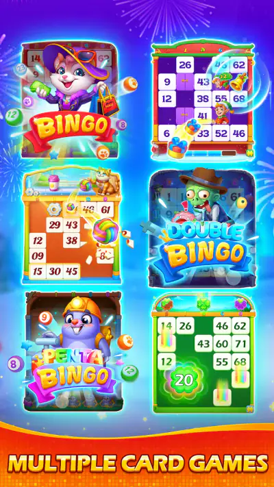 Bingo Wild - クラシックビンゴ screenshot 1