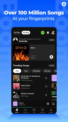 Boomplay - Download Music MP3 screenshot 1