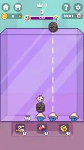 Brainrot Merge - Drop Puzzle screenshot