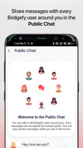 Bridgefy: インターネット不要のメッセージアプリ screenshot