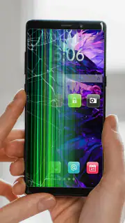 Broken Screen: ひび, 壊れた画面のいたずら screenshot 2