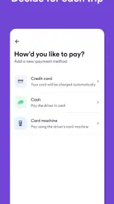 Cabify screenshot