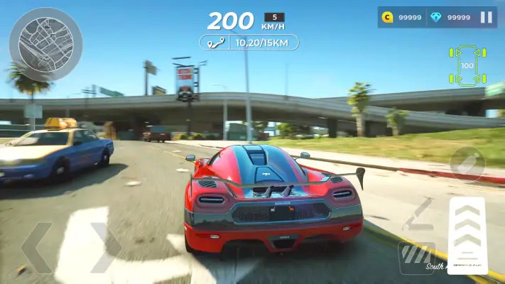 Car Driving: Drag Racing 3D screenshot 1